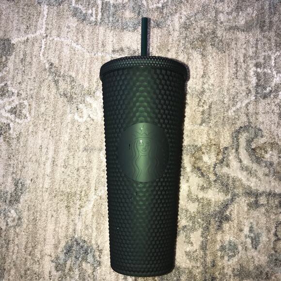 NWT Starbucks Green Matte Studded Tumbler - Picture 2 of 6